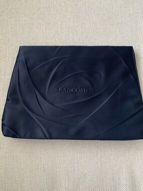 New Lancôme dark blue cosmetics makeup bag